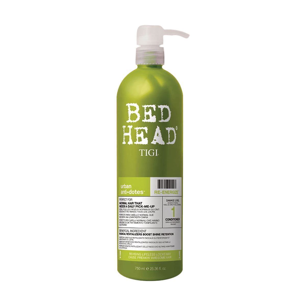 TIGI Bed Head Urban Anti+dotes Re-Energize Hair Conditioner 25.36 oz New