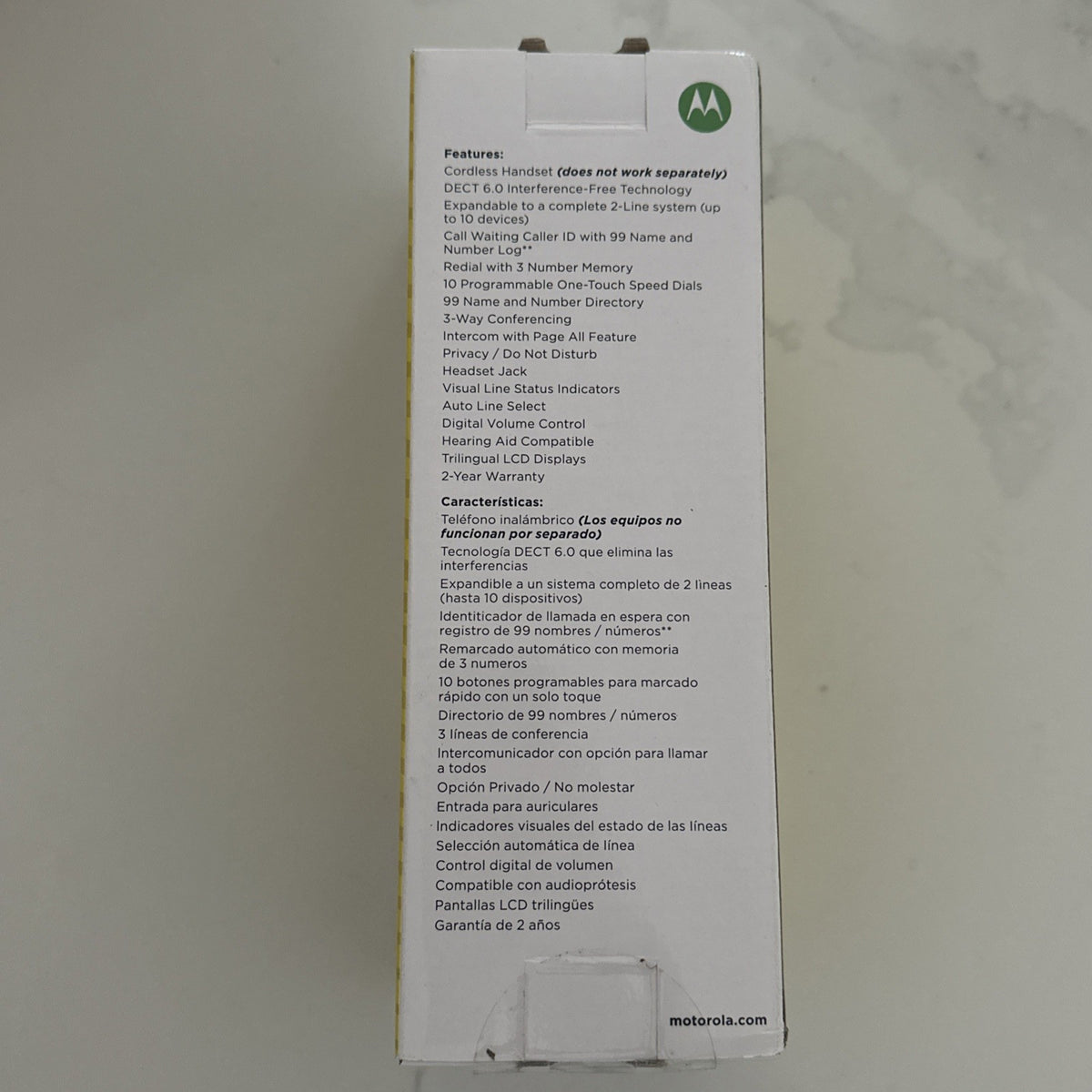 Motorola Voice Motorola Ml25055 Dect 6.0 Accessory Handset For 2-Line Business