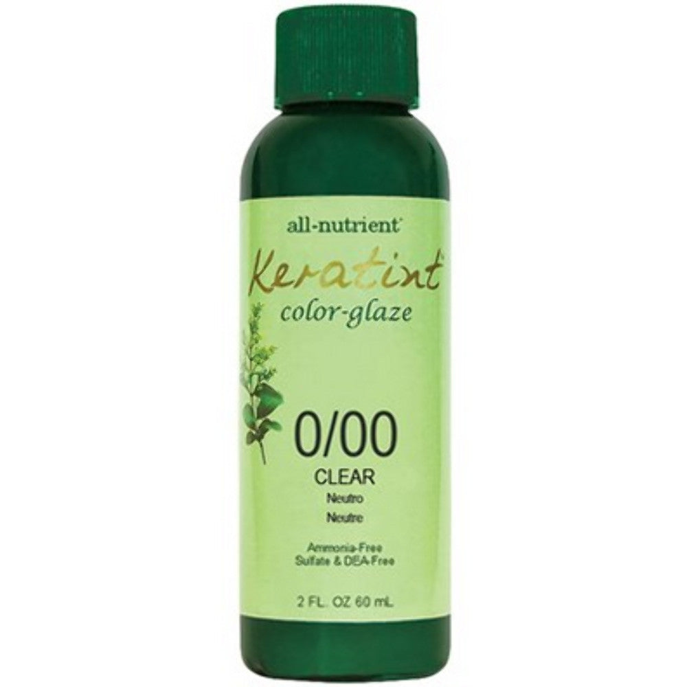 All-Nutrient Keratint Color-Glaze 6N Light Natural Brown, 2 oz