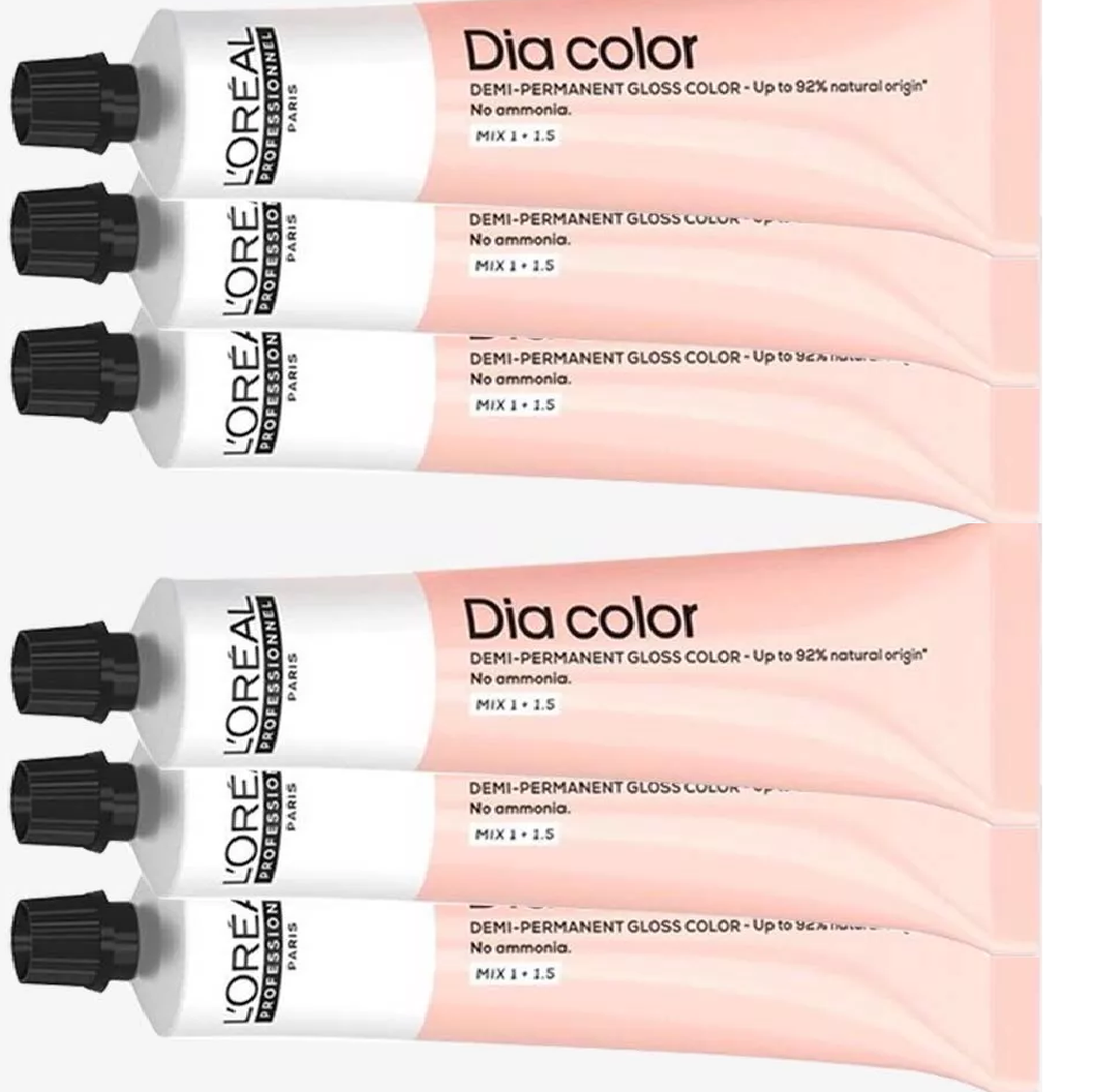 L'Oréal Professionnel Dia Color Ammonia-Free Demi-Permanent Gloss Hair Color 9.13 Very Light Ash Golden Blonde 2 oz