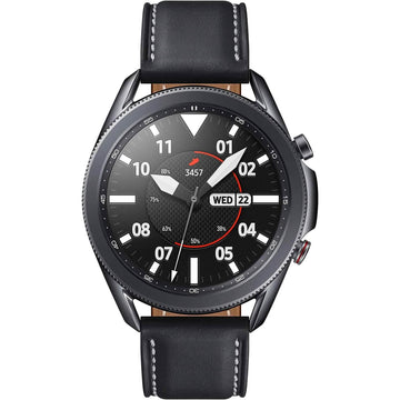 Samsung - Galaxy Watch3 Smartwatch 45mm Stainless LTE - Mystic Black