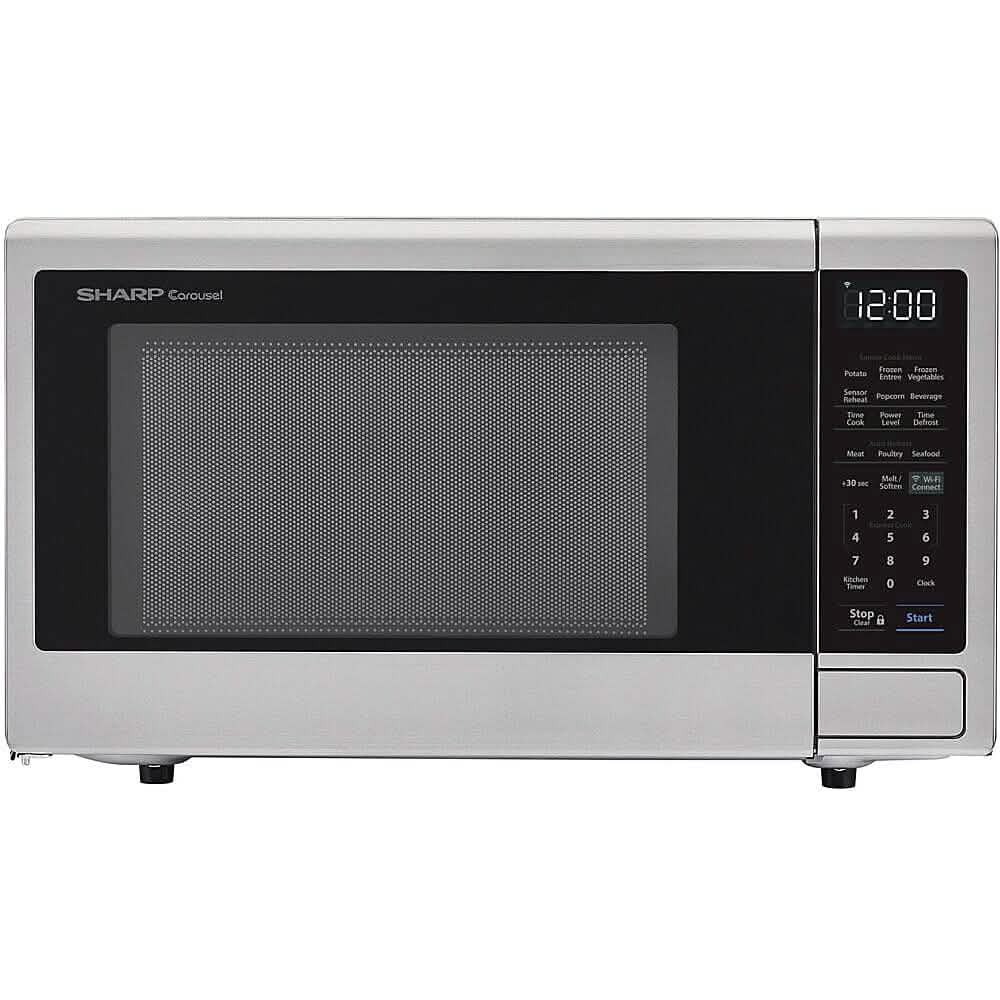 Sharp 1.4-Cu. Ft. Countertop Microwave with Alexa-Enabled Controls