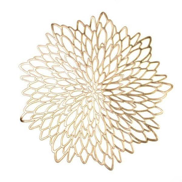 Silver and Gold Decorative Placemats