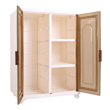 Small Wardrobe Closet with Magnetic Design
