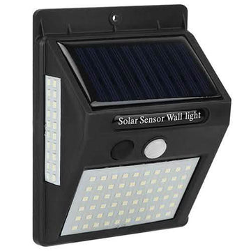 Solar 100 LEDs PIR Motion Sensor Wall Light