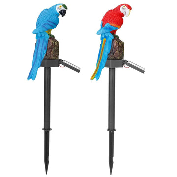 Solar Powered Parrot Garden Light IP65 Waterproof LED