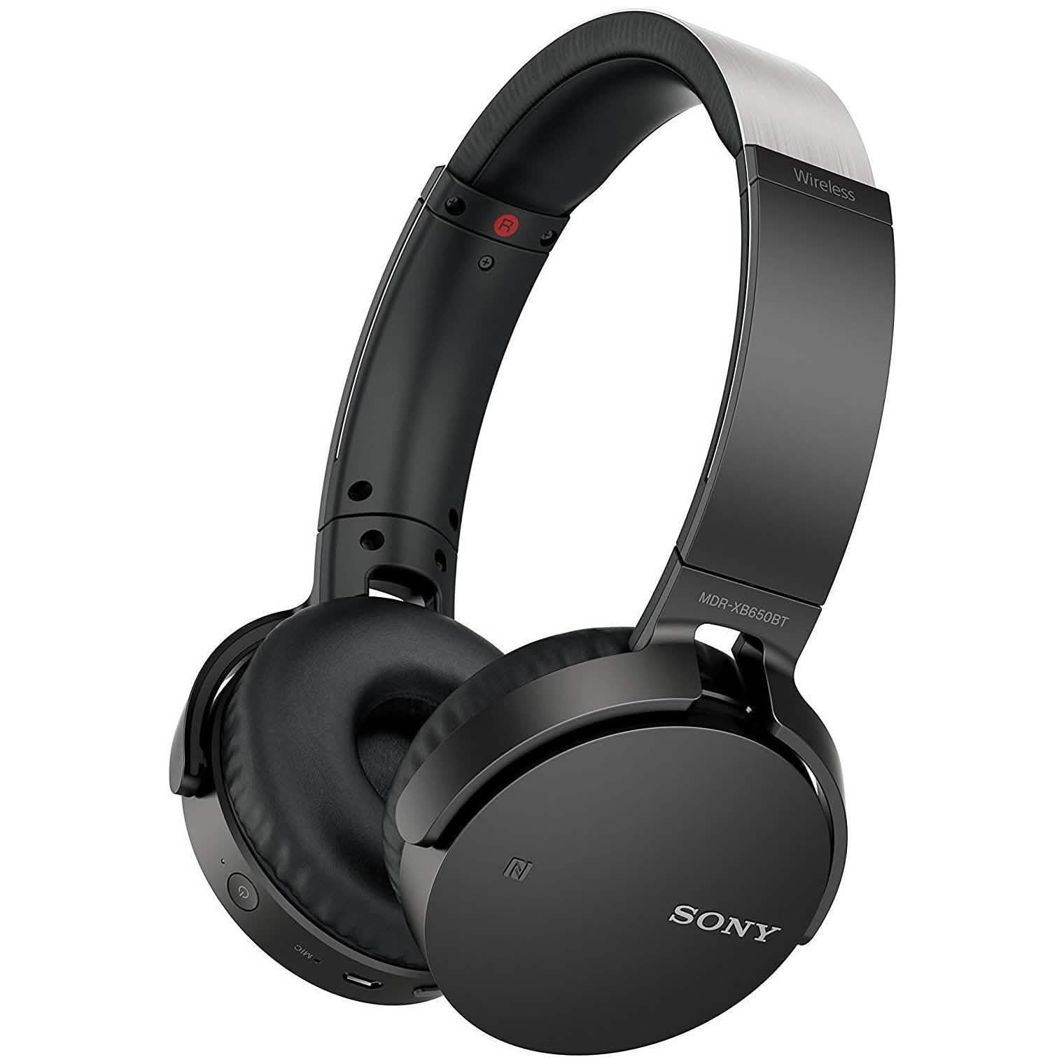 Sony MDRXB650BT/B Extra Bass Bluetooth Headphones - Black (Refurbished)