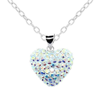Sterling Silver Love Heart Necklaces