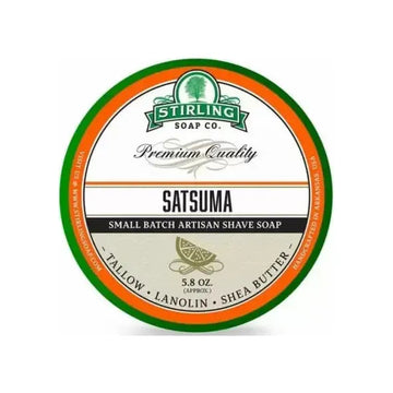 Stirling Soap Co. Satsuma Shaving Collection
