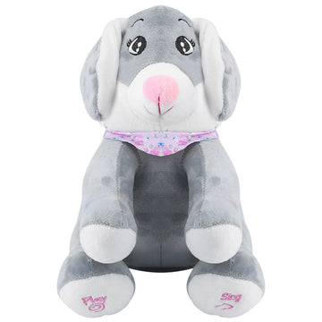 Stuffed Plush Rabbit Doll Toy Animated Talking and Singing
