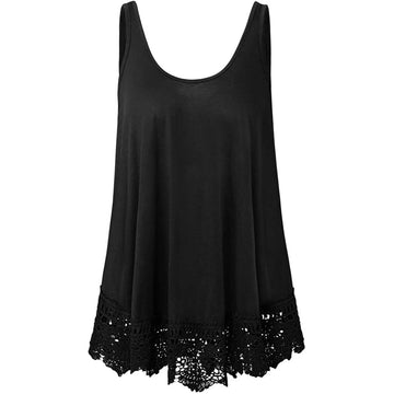 Swing Lace Flowy Women's Tank Top