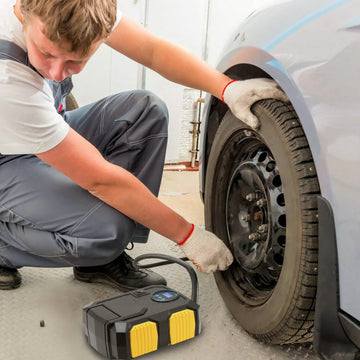 Tire Inflator 12V DC 120W 150PSI with LCD Electric Air Compressor