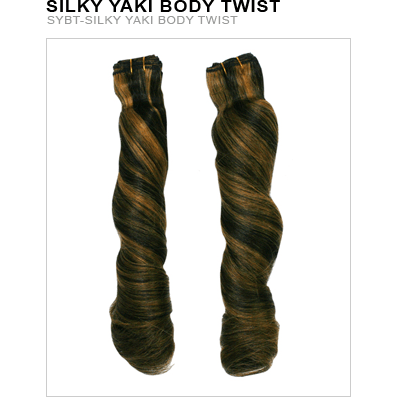 Unique Human Hair Silky Yaki Body Twist 14 Inch