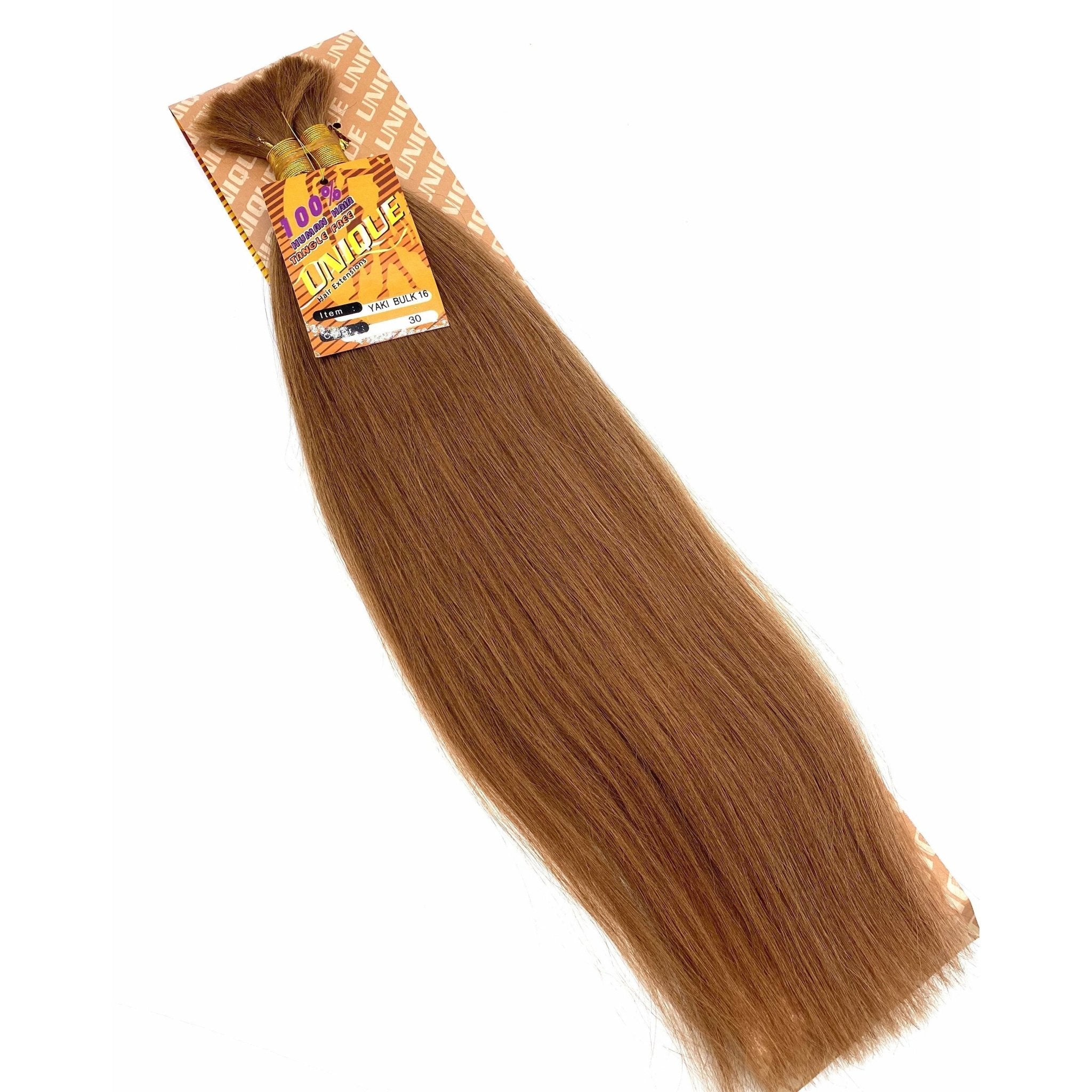 Unique's Yaki Bulk / 100% Human Hair 16"