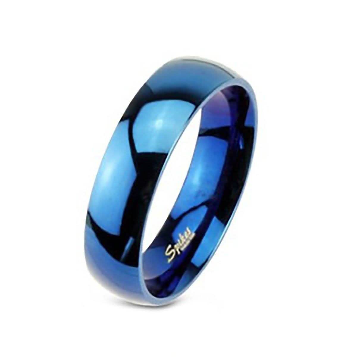 Unisex 316L Stainless Steel Ring - Assorted Colors and Sizes