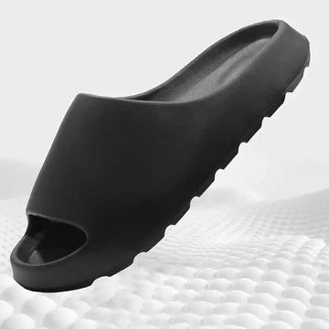 Unisex Soft Slippers, Comfortable Indoor/Outdoor Slide Sandals, Non-slip Textured Design Footwear