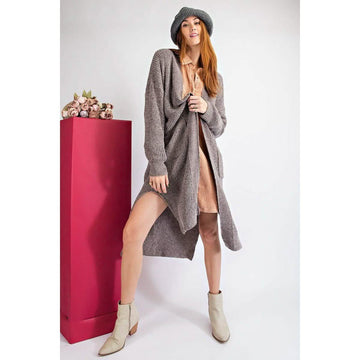 Velvet Thread Maxi Cardigan