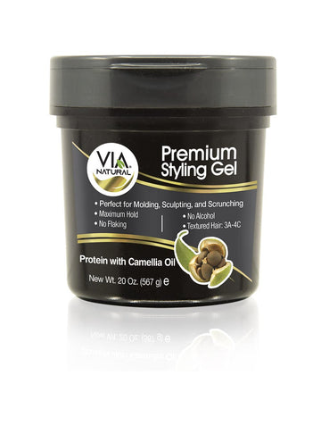 Via Natural Premium Gel with Camellia Oil, 20 oz