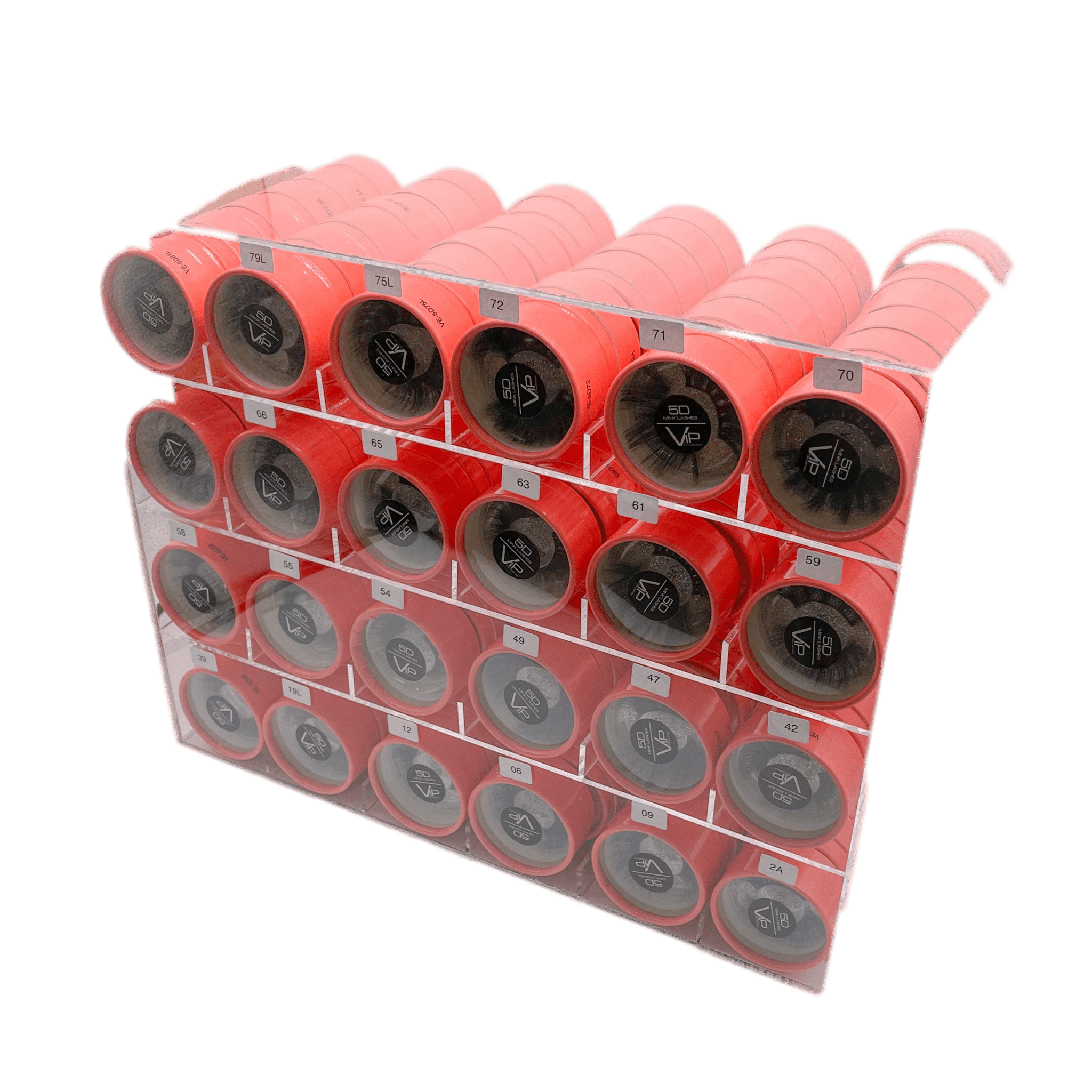 VIP 5D Mink Eyelashes Line with Display (24 styles)
