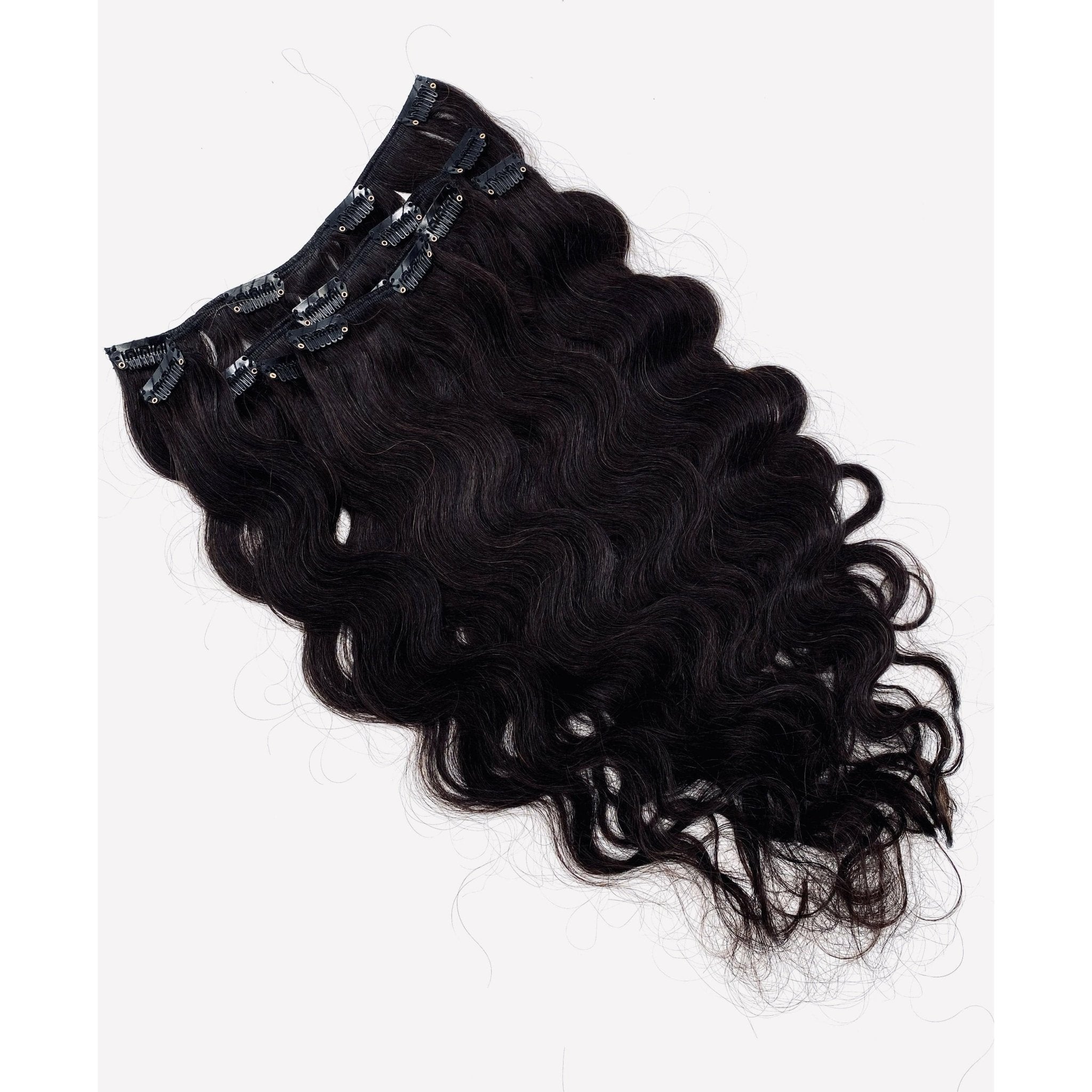 VIP Clip Extensions/ Body Wave  18" - ClipeX System