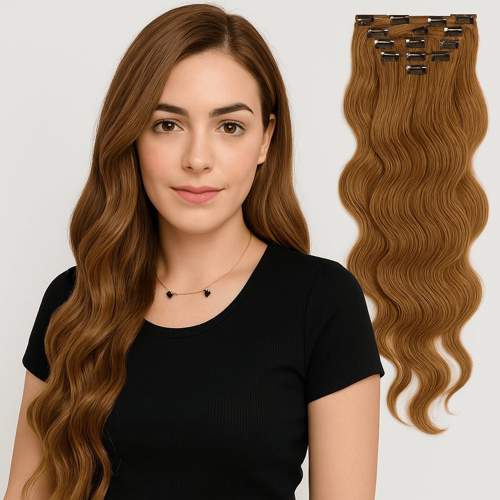 VIP Clip Extensions / Body Wave - 24'' (170 g ) - ClipeX System