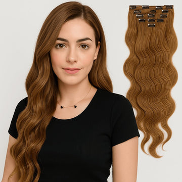 VIP Clip Extensions / Body Wave - 24'' (170 g ) - ClipeX System