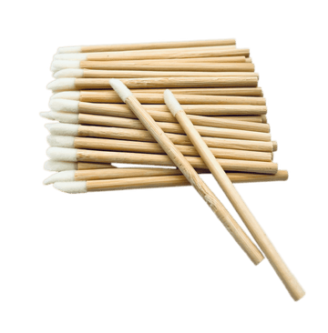 VIP -  Eyelash accessories-Lip Brush with Bamboo Handle 50 pcs/bag
