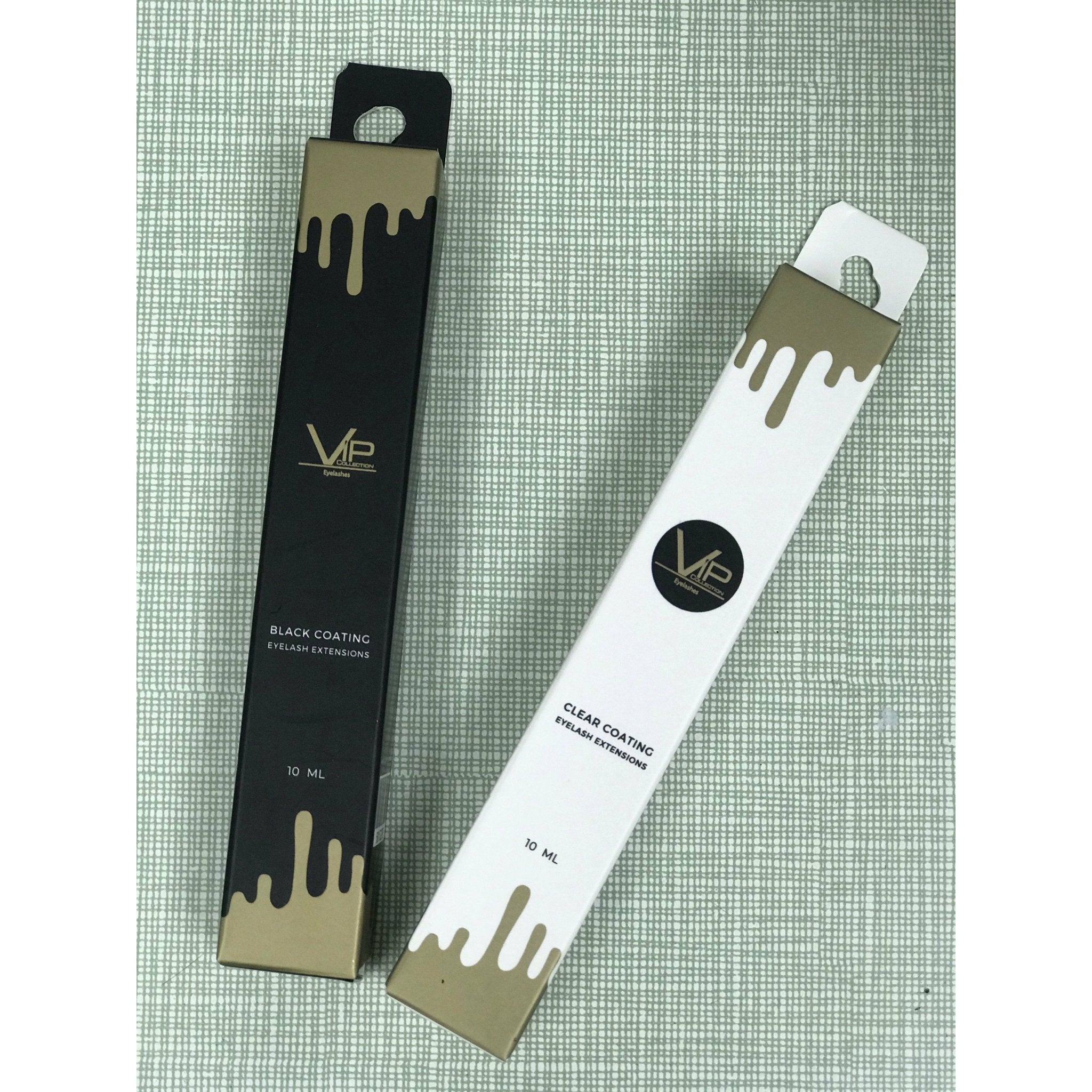 VIP Eyelash Extensions Coating Mascara Clear and Black, 10ml