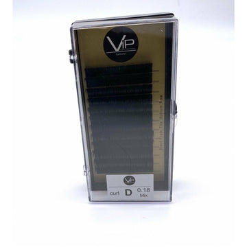 VIP Faux Mink Lash Extension 12 Lines D Curl Mix 0.18 mm
