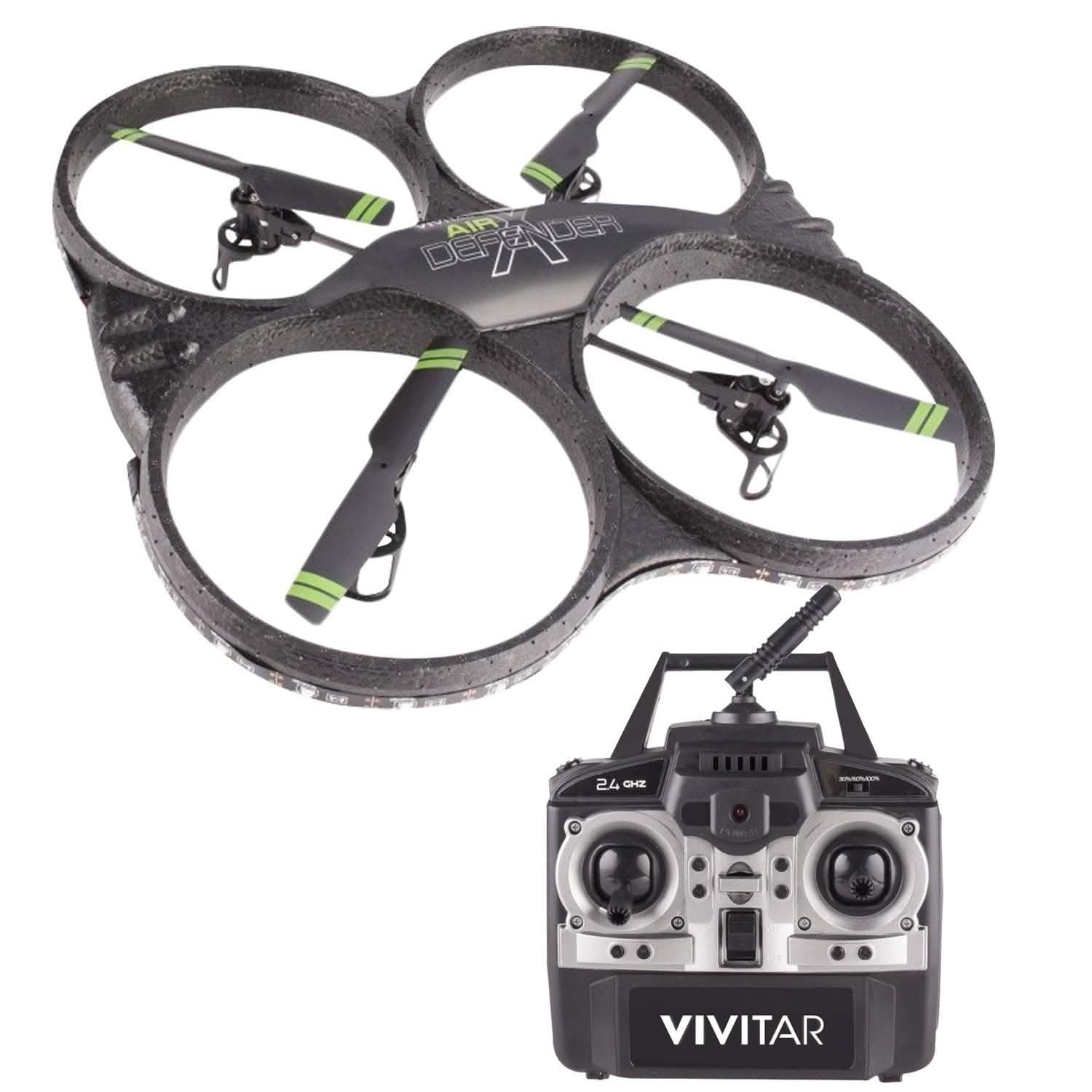 Vivitar DRC-330 Air Defender Quadcopter Camera Drone