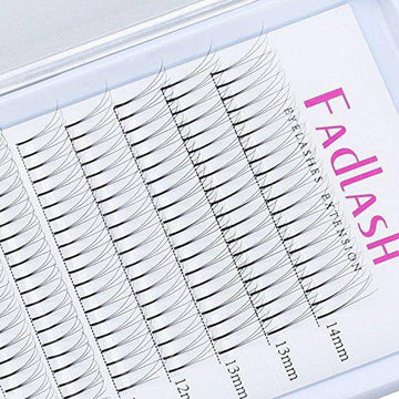 Volume lash extensions