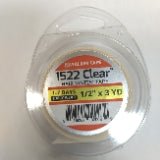 Walker Tape 1522 Daily Wear White Liner, 1/2" x 3yd