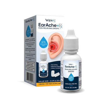 WAXRX EARACHE RX PAIN RELIEF D