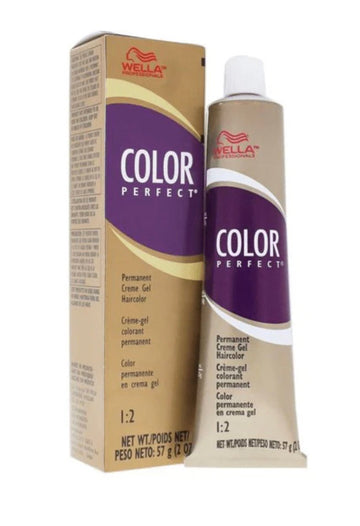 Wella color perfect colorant gel creme 4rrv 4/64