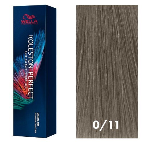 Wella Koleston Perfect Permanent Creme Haircolor 1+1 0/19 Ash