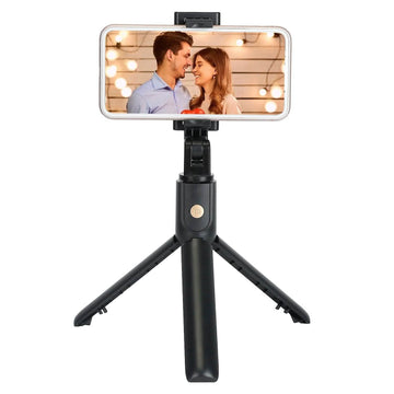 Wireless Selfie Stick Extendable Tripod with Detachable Remote Shutter for 3.5-6.2" Phone