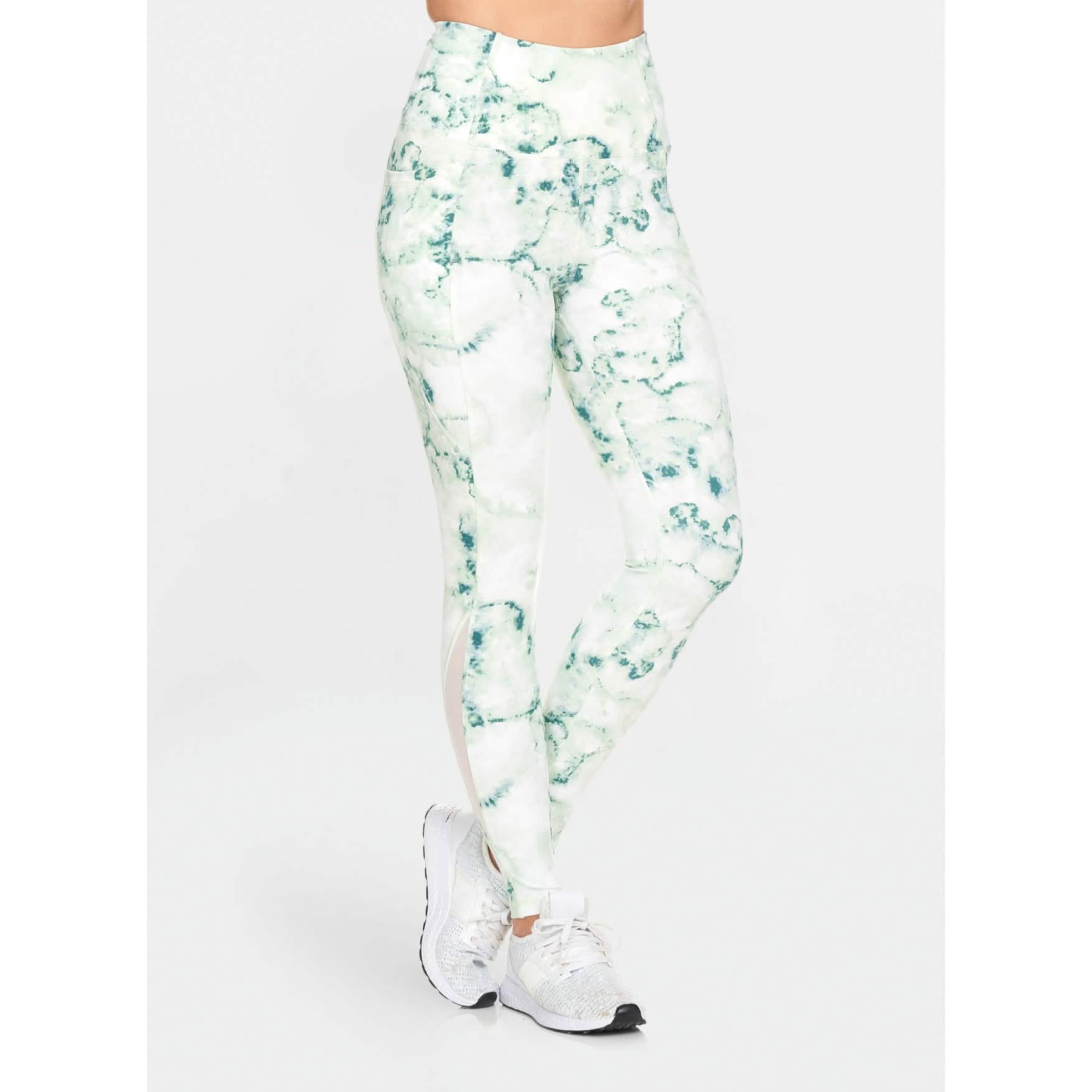 Women's Active High Rise Printed Leggings With Pockets