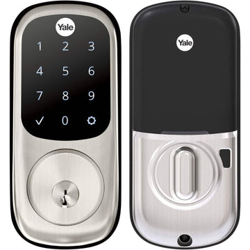 Yale Assure Lock Touchscreen Keypad Deadbolt Door Lock YRD220-NR-619 - ZWave Capability