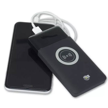 Zone One 15,000mAh LED Dual-USB and Wirless Charging Power Bank